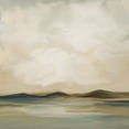 thumbnail image 2 of Murdock, Ramona 12x12 Black Ornate Wood Framed with Double Matting Museum Art Print Titled - Desert Mirage No. 3, 2 of 4
