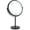 Black-9in-10x, variant on Large Size Tabletop Makeup Mirror With Magnification 9-inch Double-sided 360° Swivel Free Standing Vanity 1x/10x Magnifying Stand For Bathroom & Bedroom Matte Black No Light
