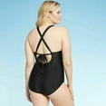 thumbnail image 2 of Kona Sol Women's Ring Detail High Coverage One Piece Swimsuit M, 2 of 5