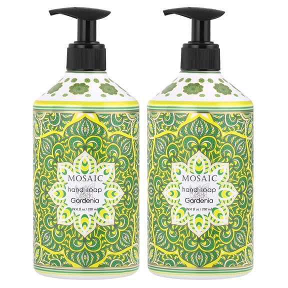 Gardenia Liquid Hand Soap 24.6 fl oz Each (Set of 2)