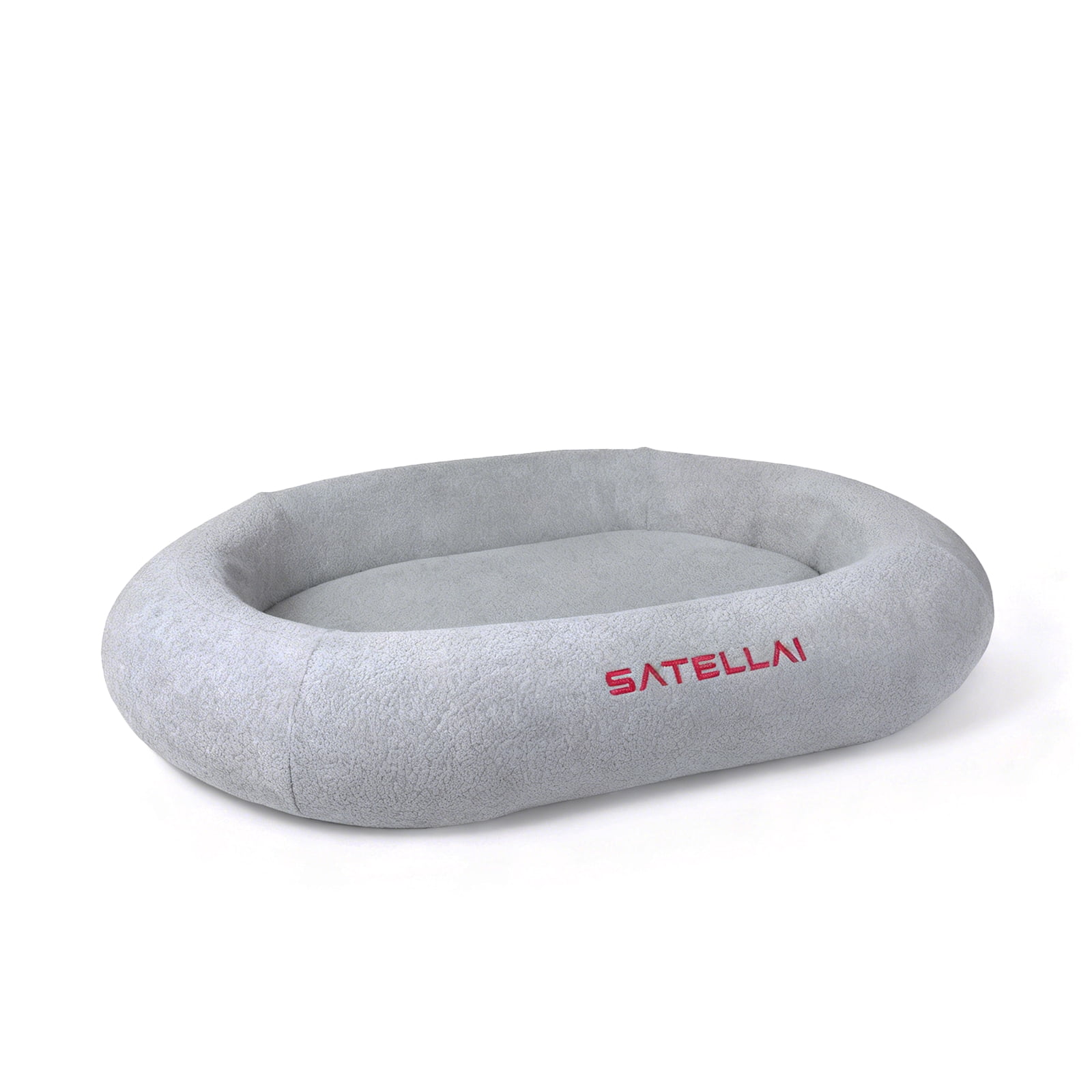 SATELLAI Orthopedic Dog Bed, Waterproof & Non-Slip, Easy to Wash, Bolstered Design for Large Dogs up to 50 lbs