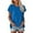 BU2, variant on Women Cap Sleeve Summer Casual Tops O Neck Solid Color Casual Shirts Loose Fit Blouse plus Long Sleeve Mod Bod Tops Cute Tops for Women Summer Short Pack Trashier Shirts Short Sleeve Womens Work Out