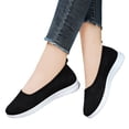 thumbnail image 4 of Ruyang Women's Soft Orthopedic Shoes Breathable Woven Go Walking Slip On Foam Shoes Casual Shoes Comfortable Casual Shoes, 4 of 7