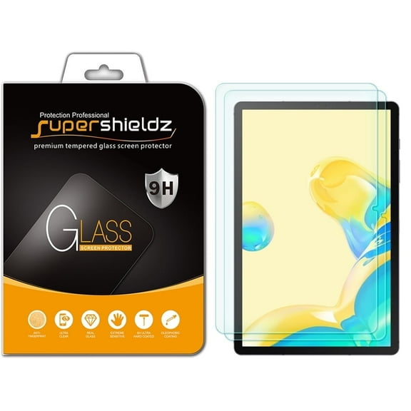 [2-Pack] Supershieldz for Samsung Galaxy Tab S8 / Galaxy Tab S7 (11 inch) Tempered Glass Screen Protector, Anti-Scratch, Anti-Fingerprint, Bubble Free