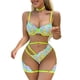 thumbnail image 1 of Gibobby Ropa interior mujer sexy Ropa Interior Divertida para Mujer, Escote En V Profundo, Encaje Sexy, Vestido Transparente, Vestido para Conjuntos De Lencería(Amarillo, G), 1 of 5
