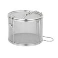 thumbnail image 2 of yuksok Réutilisable Thé Boule Infuser Épice Assaisonnement Passer Panier de Brassage 14x10cm, 2 of 6