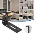 thumbnail image 2 of 1Pcs Heavy Duty Industrial L Shape Adjustable Corner Shelf Brackets, 2 of 8