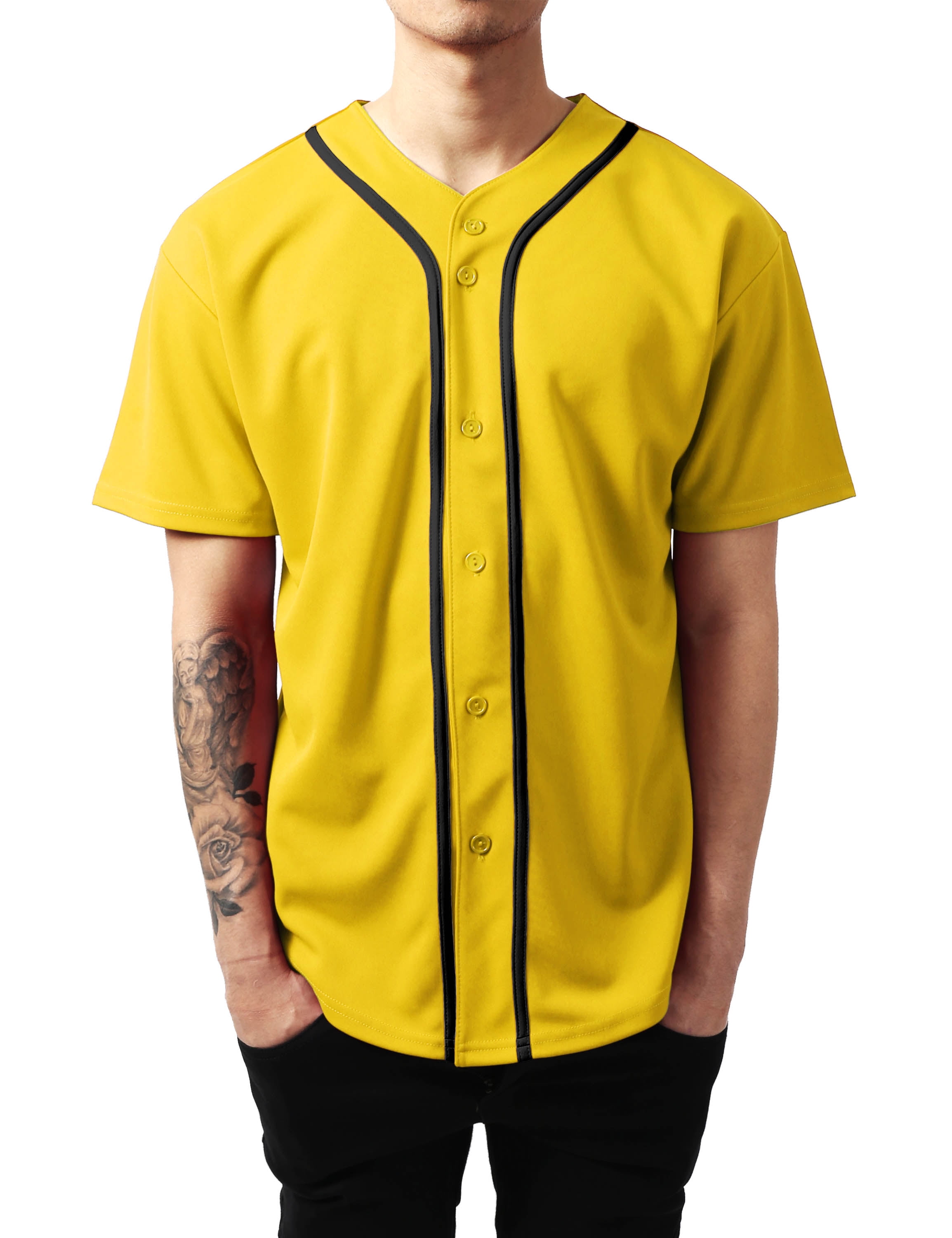 button down jersey