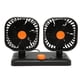 thumbnail image 4 of Ventilador de refrigeración de coche de doble cabezal, ventilador de encendedor de cigarrillos portátil silencioso giratorio de 360 grados de alta potencia para camión, SUV, RV, ATV, barco, 4 of 8