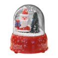 thumbnail image 2 of Desktop Decor Christmas Musical Box Snowman Santa Snow Globe Ornament Santa Girl Gift Snowman, 2 of 4