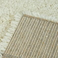 thumbnail image 2 of Carson Carrington Carson Shag Area Rug White/Grey 2'2" x 7' Runner 6' Runner, 8' Runner Runner, Indoor Entryway, Kitchen, Bedroom Silver, Ivory, Cream, 2 of 5