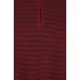 thumbnail image 3 of Club Room Mens Striped Knit Pullover Sweater, Red, X-Large, 3 of 3