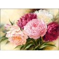 thumbnail image 1 of CHAO Kit de pintura de diamante 5D por número, kit de bordado de diamante 5D, taladro completo, flores de peonía, diamantes de imitación, bordado de punto de cruz, manualidades en lienzo de pared, 1 of 5