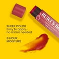 thumbnail image 5 of (3 pack) Burt's Bees Red Dahlia Tinted Lip Balm, Natural Origin Lip Care, 1 Tube, 0.15 oz., 5 of 11