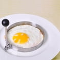 thumbnail image 4 of PEACNNG Egg Pancake Rings, Different Shaper Fried Egg Molds, Stainless Steel Omelet Frying Cooking Tools Kitchen Accessories Gadget Rings for Breakfast, Muffins, Pancakes, Sandwiches, 4 of 5