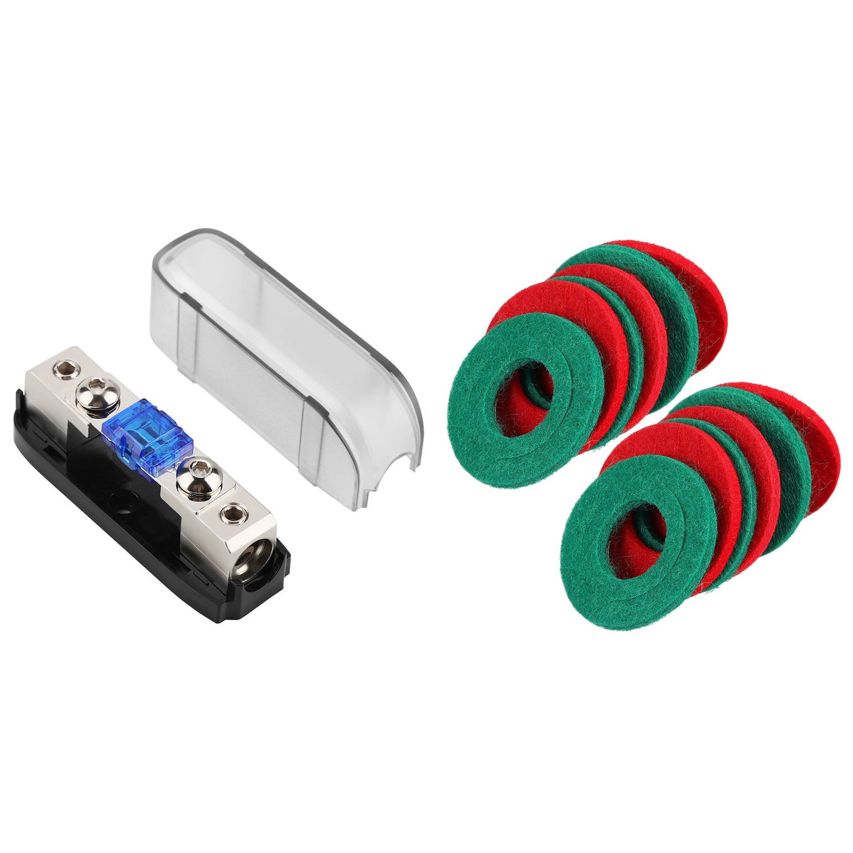 Car Stereo Fuse Holder, Power Distribution Block 4Ga in 4Ga Out with