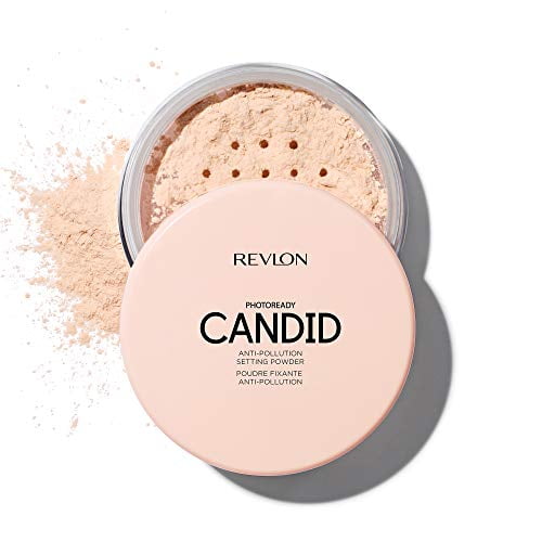Revlon PhotoReady Candid Setting Powder, with Anti-Pollution, Antioxidant Ingredients, without Parabens, Pthalates and Fragrances, Shade Light, 0.5 Ounce