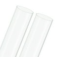 thumbnail image 1 of Tubo de plástico transparente de 2 piezas, ID 59 mm[2.32"] x OD 63 mm[2.48"] tuberías redondas de policarbonato rígido de alto impacto [245 mm/10 IN], 1 of 7