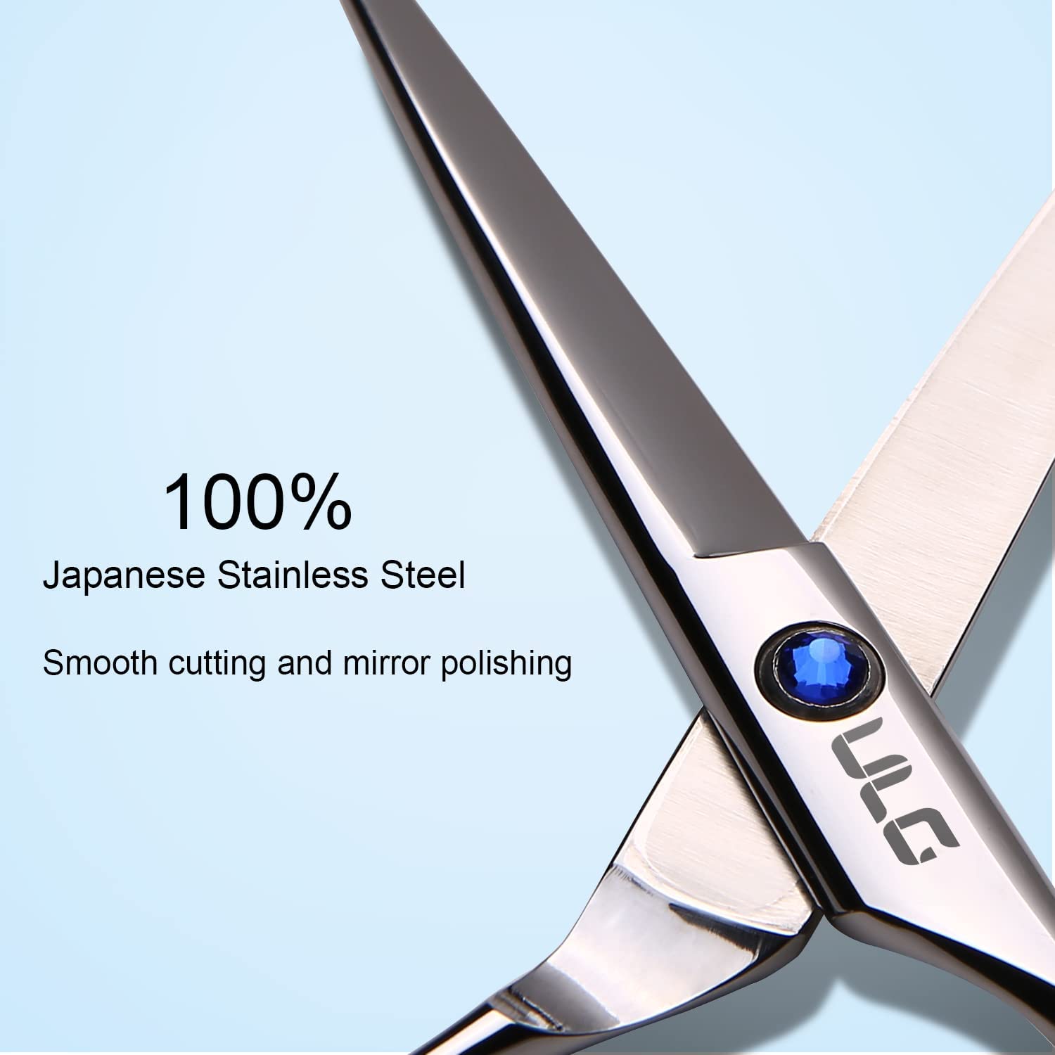 Facón Professional Razor Edge Barber Hair Cutting Scissors - Japanese  Stainless Steel - 6.5 Length - Fine Adjustment Tension Screw - Salon  Quality Premium Shears (The Alpha) 6.5 Inch (Pack of 1)