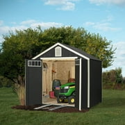Handy Home Products Greenbriar 8 ft. x 10 ft. Wood Storage Shed (Floor Included)