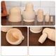 thumbnail image 4 of 1 Juego de 5 uds DIY muñecas de madera sin pintar artesanías muñecas rusas anidadas muñecas de madera personas en blanco cuerpos de muñecas de madera sin terminar, 4 of 5