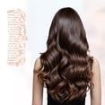 thumbnail image 4 of Unique Bargains 1 Pcs Women Heart Style Wide Tooth Comb for Curly Thick Wavy Straight Hair Pink, 4 of 6