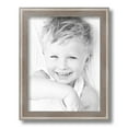 thumbnail image 2 of ArtToFrames 10x13 CM / 3.94x5.12 INCH Gray Picture Frame, This 1.25 Inch  Wood Poster Frame is Contrast Light Grey (CMWOM-4929), 2 of 7