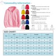 thumbnail image 2 of Men's Full-Zip Hooded Sweatshirt Comfortable and Stylish Fleece Hoodie with Pockets Red, 2 of 3