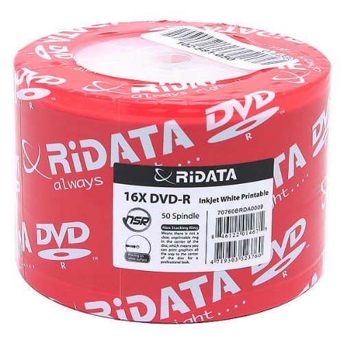RIDATA 16X DVDR Blank DVDR Disc, (RIDATA DVDR) Walmart Canada