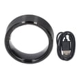 thumbnail image 3 of Smart Ring Health Tracker 50M Waterproof BLE 5.1 Rechargeable 18mAh Battery Smart Health Rings Fitness Tracker for Women Men Black #8, 3 of 5