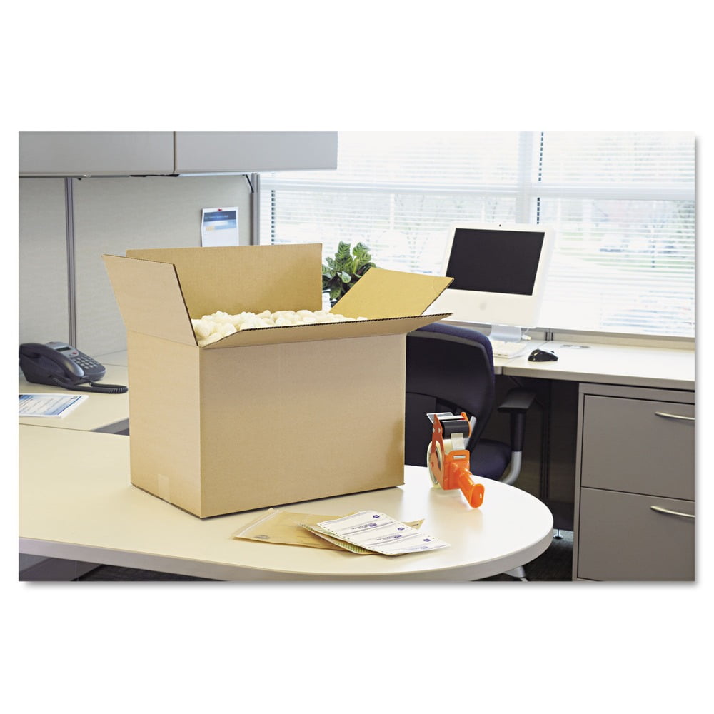 General Supply Brown Corrugated - Fixed-Depth Shipping Boxes, 10l x 6w x 6h, 25/Bundle