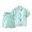 Green, variant on Kid Boys Girl Clothes Shorts Set 2 Piece Outfits Summer Casual Short Sleeve Top and Shorts Set for Girls 4-7 Orange 6-7 Years
