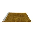 thumbnail image 2 of Ahgly Company Machine Washable Indoor Rectangle Oriental Yellow Industrial Area Rugs, 8' x 10', 2 of 4