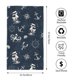 thumbnail image 2 of Balery Vintage Marine Toalla de Microfibra Premium con Estampado – 27.5x16 pulgadas, Alta Absorción, Suave y Aterciopelada, Secado Rápido, 2 of 6