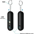 thumbnail image 2 of LINLIN Personal Alarms Siren, 130 db Security Alarms Keychain with LED Flashlight for Women Kids ​and Night Walkers, 2 of 9