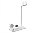 thumbnail image 1 of Lámpara de Escritorio Multifuncional con Carga Inalámbrica para Teléfono, Bluetooth, Sonido Ambiental, Luz , Reloj, Lámpara de Escritorio de Lectura, Color ., 1 of 5