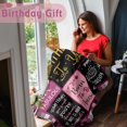 thumbnail image 2 of LHSHID Birthday Gifts for Women Gifts for Women Birthday Unique Birthday Gifts for Women Friendship Birthday Gifts for Her Girls Mom Wife Sister Grandma Birthday Blanket 60"x80", 2 of 7