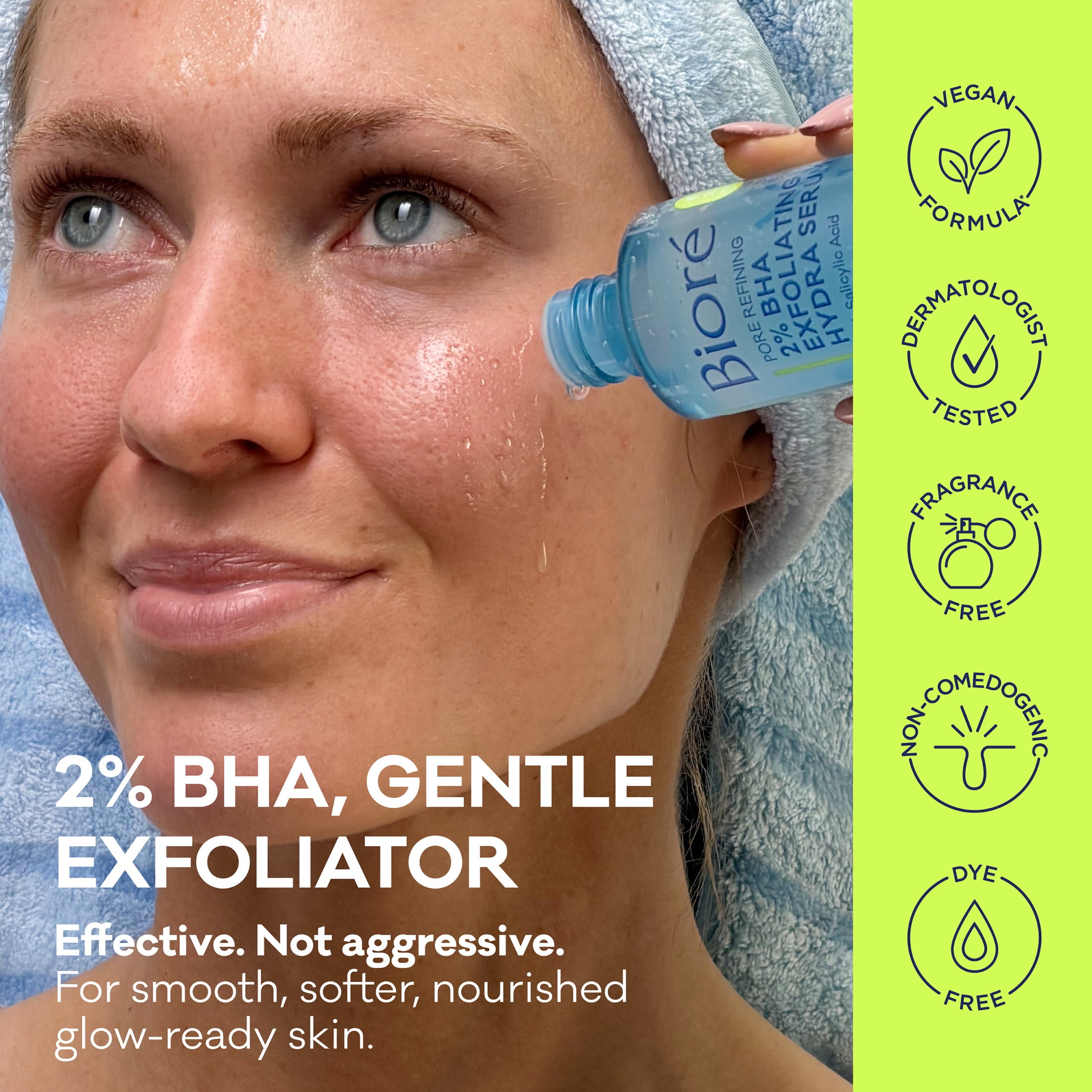 Biore Pore Refining Exfoliating Hydra Serum with Salicylic Acid, 4 fl oz