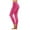 2-1-Hot Pink, variant on SELONE Green Gym Leggings for Women High Waist Plus Size Gym Leggings Elastic Waist Full Length Summer Pants Curvy Slim Casual Long Vacation Pants Solid Yoga Lightweight 2XL Breathable Beach Pants