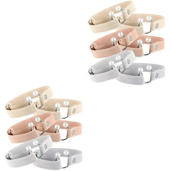 FRCOLOR 6 Pairs  of Adjustable Shoe Straps Female High Heel Straps Replaceable Ankle Straps Female Supply