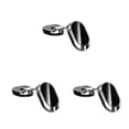 thumbnail image 4 of Soporte para teléfono móvil automotriz Injueey de Aleación autoadhesivo plegable giratorio plateado, 4 of 6