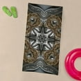 thumbnail image 3 of CafePress - Cowboy Metallic Pattern Vintage Western - Large Beach Towel, Soft 30"x60" Towel with Unique Design, 3 of 3