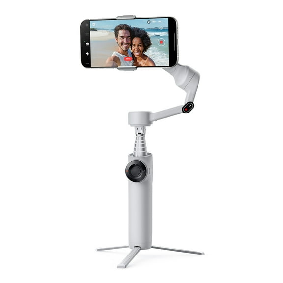 Insta360 CINSABQA-FLOW2LITE02 Flow 2 Standard Bundle Gimbal Stabilizer for Smartphones - Stone Gray