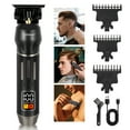 thumbnail image 2 of HATTEKER Professional Hair Clipper for Men - Electric Hair Trimmer with T-Blade, USB Rechargeable, for Fades, Buzz Cuts & Grooming, 2 of 16