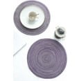 thumbnail image 4 of 4/6 Pack 15 Inch Round Braided Placemats, Washable Heat Resistant Cotton Polyester Circle Place Mats for Kitchen Dining Table, 4 of 5