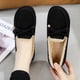 thumbnail image 5 of Zapatillas de casa para mujer, cálidas y afelpadas, de espuma para interiores y exteriores, para correr, botas vaqueras., 5 of 7