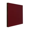 thumbnail image 2 of ATS Acoustics Ceiling Acoustic Tile 24"x24"x2" Sound Absorbing Drop Grid Panel For T-Bar Drop Ceiling Noise Reduction (Claret), 2 of 7