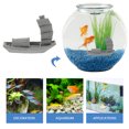 thumbnail image 3 of Luxshiny Aquarium Underwater Miniature Decoration Fish Tank Boat Ornament Celestite Powder 1 Set, 3 of 8