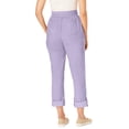 thumbnail image 2 of Woman Within Plus Size Convertible 2-in-1 Cargo Pant & Capri Elastic Waist, 2 of 6