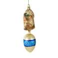 thumbnail image 2 of Larry Fraga Designs Rabbit On Egg - 1 Ornament 7.5 Inch, Glass - Ornament Easter Spring 5035, 2 of 3